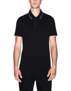 Polo homme Armani Exchange noir