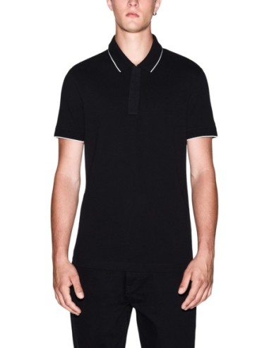 Polo homme Armani Exchange noir