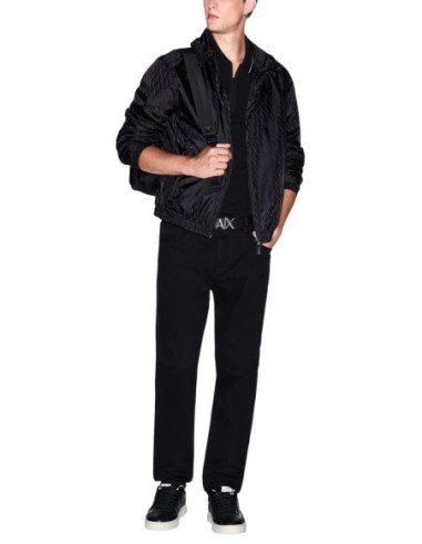 Polo homme Armani Exchange noir