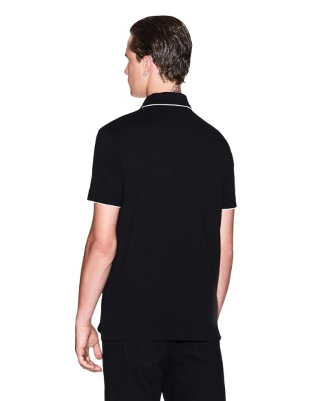 Polo homme Armani Exchange noir