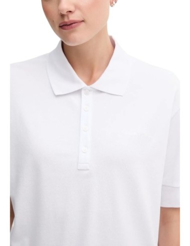 Polo femme Armani Exchange blanc