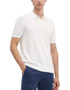 Polo homme Armani Exchange blanc