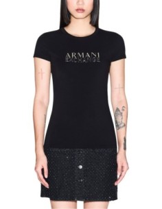 T?shirt femme Armani Exchange noir