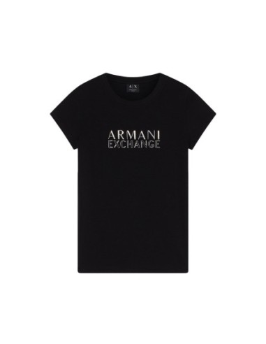 T?shirt femme Armani Exchange noir