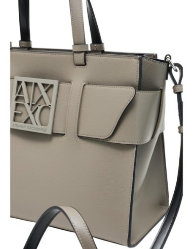 Sac femme Armani Exchange gris bandoulière