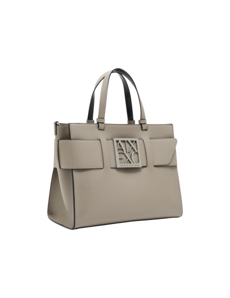 Sac femme Armani Exchange gris bandoulière
