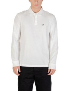 Polo homme Armani Exchange blanc