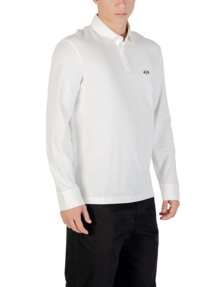 Polo homme Armani Exchange blanc
