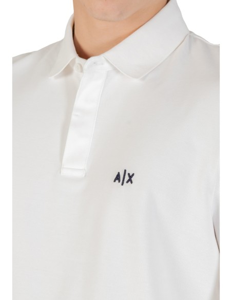 Polo homme Armani Exchange blanc