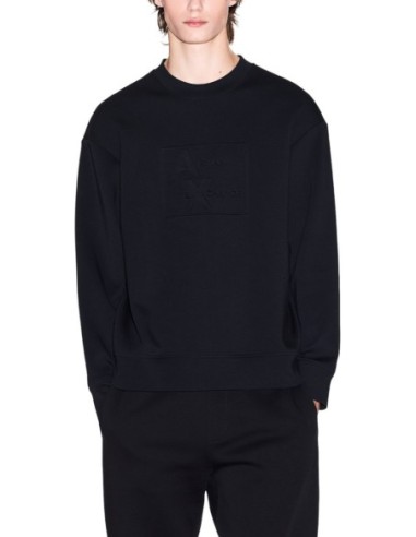 Sweat homme Armani Exchange noir imprimé
