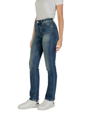 Jeans femme Armani Exchange bleu usé
