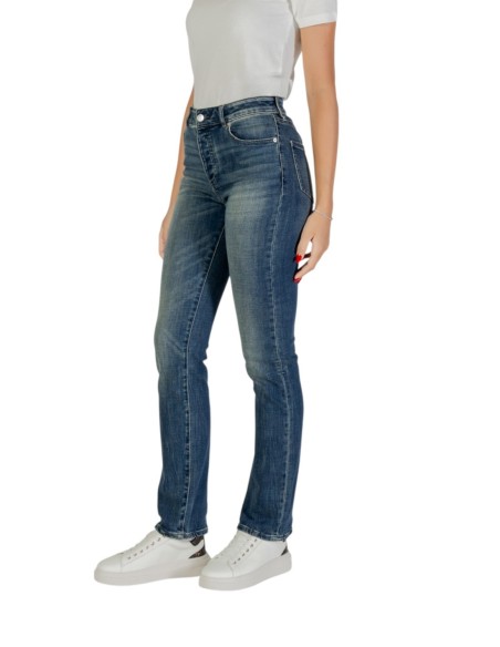 Jeans femme Armani Exchange bleu usé