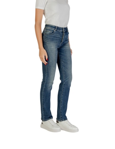 Jeans femme Armani Exchange bleu usé