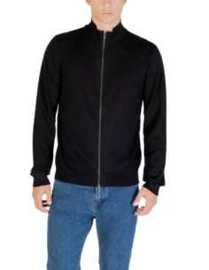 Pull homme Armani Exchange noir zippé