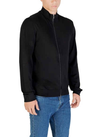 Pull homme Armani Exchange noir zippé