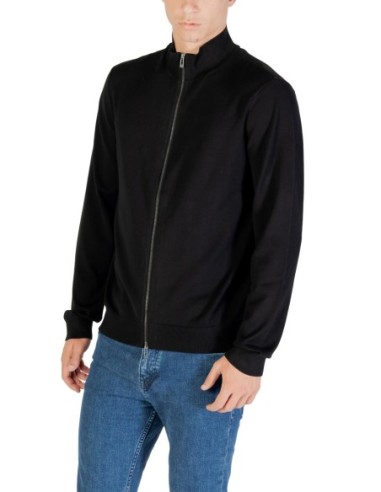 Pull homme Armani Exchange noir zippé