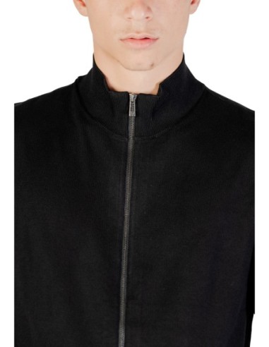 Pull homme Armani Exchange noir zippé