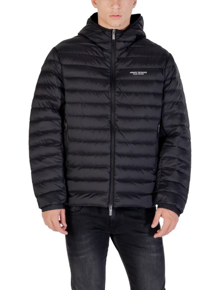 Veste homme Armani Exchange noire capuche