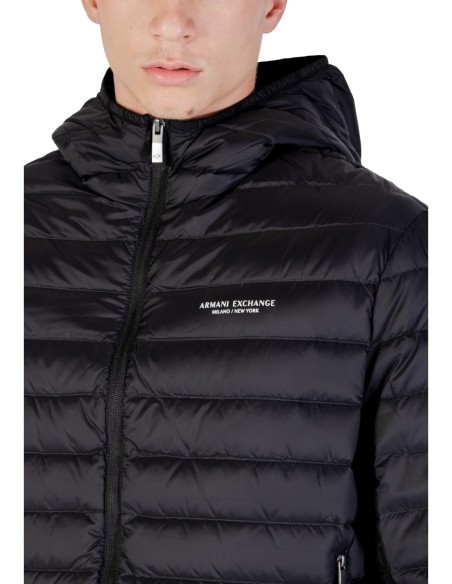 Veste homme Armani Exchange noire capuche
