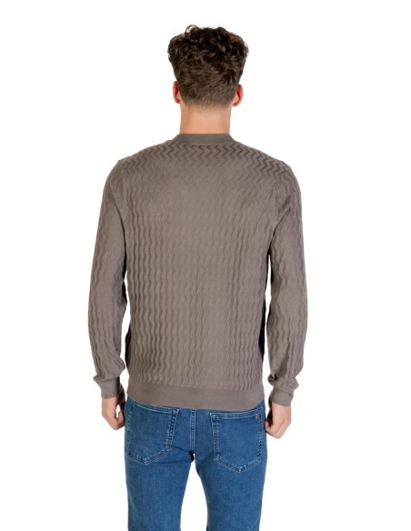 Pull homme Armani Exchange marron