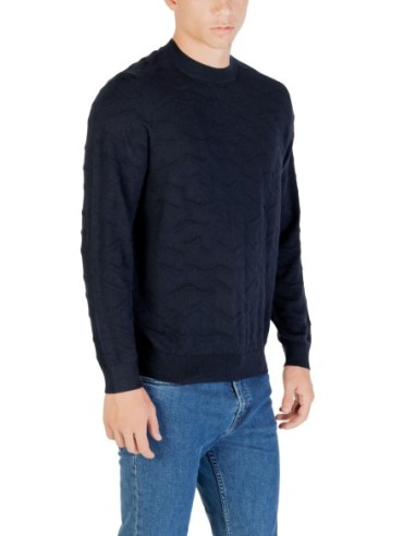 Pull homme Armani Exchange bleu