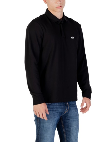 Polo homme Armani Exchange noir