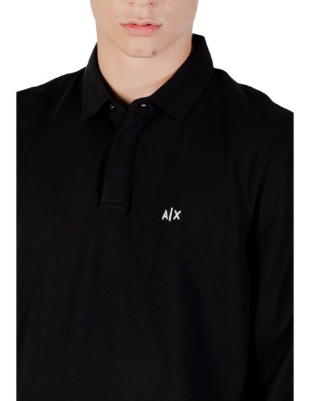 Polo homme Armani Exchange noir