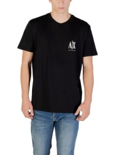 T?shirt homme Armani Exchange noir imprimé