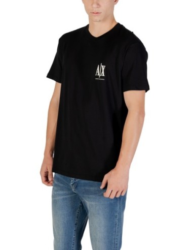 T?shirt homme Armani Exchange noir imprimé