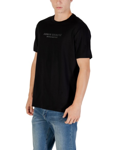 T?shirt homme Armani Exchange noir imprimé