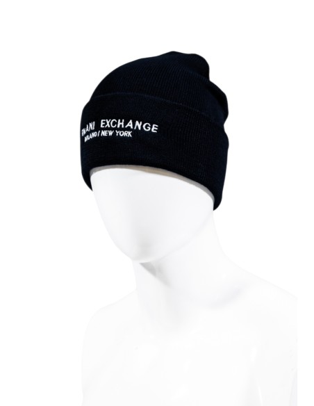Bonnet homme Armani Exchange bleu
