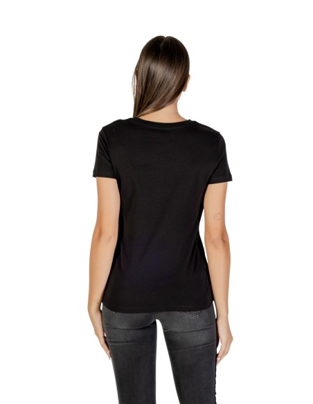 T?shirt femme Armani Exchange noir
