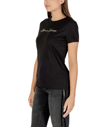 T?shirt femme Armani Exchange noir