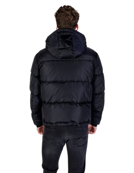Veste homme Armani Exchange bleu capuche
