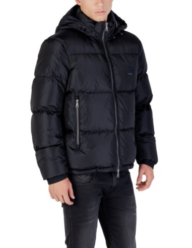 Veste homme Armani Exchange bleu capuche