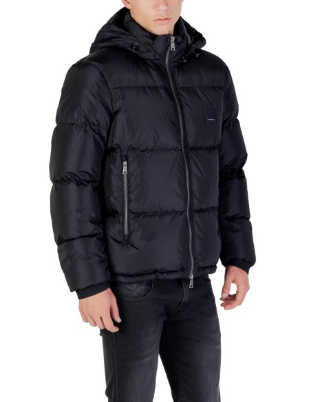 Veste homme Armani Exchange bleu capuche