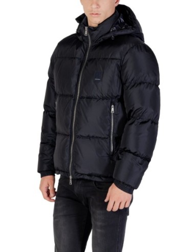 Veste homme Armani Exchange bleu capuche