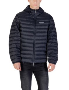 Veste homme Armani Exchange bleu capuche