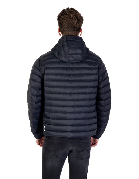 Veste homme Armani Exchange bleu capuche