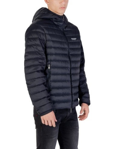 Veste homme Armani Exchange bleu capuche