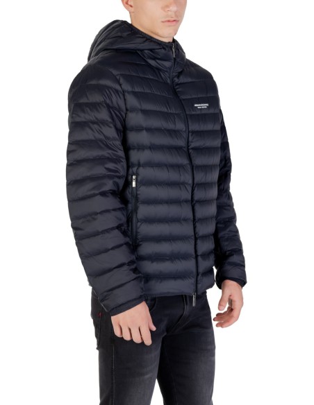 Veste homme Armani Exchange bleu capuche