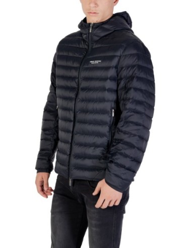 Veste homme Armani Exchange bleu capuche