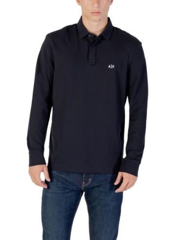 Polo homme Armani Exchange bleu
