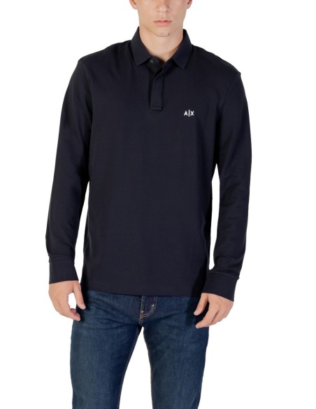 Polo homme Armani Exchange bleu