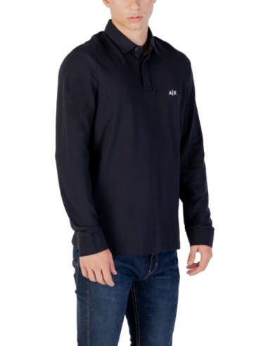 Polo homme Armani Exchange bleu