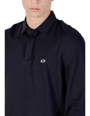 Polo homme Armani Exchange bleu