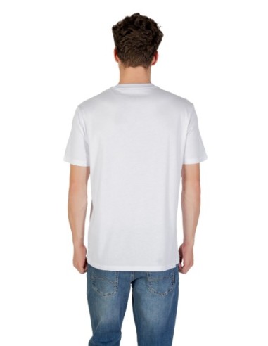 T?shirt homme Armani Exchange blanc imprimé