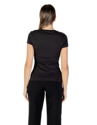 T?shirt femme Armani Exchange noir imprimé