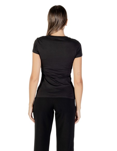 T?shirt femme Armani Exchange noir imprimé