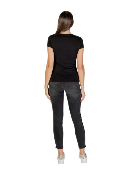 T?shirt femme Armani Exchange noir imprimé